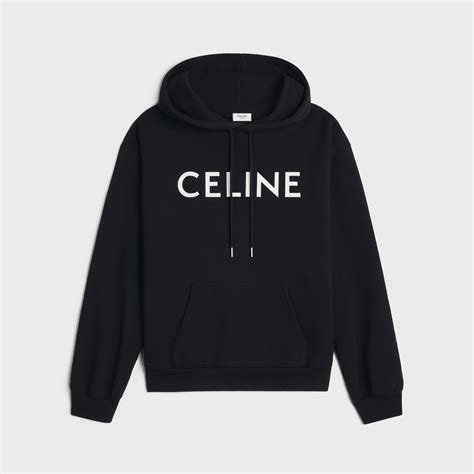 celine hoodie cream|Celine hoodie black and white.